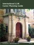 International LL.M. Career Planning Guide