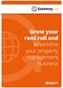 Grow your rent roll and streamline your property management business