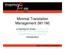 Minimal Translation Management (M11M) a training for those working with customers who are managing translations as a side job -Introduction-