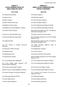 ANNEX A ANNEXE A ALPHA-NUMERIC INDEX OF INDEX ALPHA-NUMÉRIQUE DES AMALGAMATED UNITS UNITÉS FUSIONNÉS TITLE/TITRE SEE/VOIR