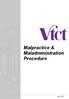 Malpractice & Maladministration Procedure