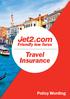 Travel Insurance. Policy Wording