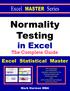 Normality Testing in Excel