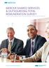 MERCER SHARED SERVICES & OUTSOURCING TOTAL REMUNERATION SURVEY THE KEY TO DESIGNING COMPETITIVE PAY PACKAGES FOR ITES, BPO, KPO AND SSC