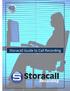 Storacall Guide to Call Recording