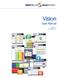 Vision User Manual. Version 1.4 December 2012