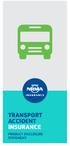 TRANSPORT ACCIDENT INSURANCE PRODUCT DISCLOSURE STATEMENT