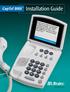 CapTel 800i. Installation Guide 305-016705 5/11