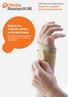 Splints for arthritis of the wrist and hand