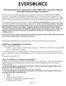 Information Required for Submission of a LREC/ZREC Bid to Connecticut Light and Power dba Eversource Energy ( Eversource )