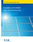Solar Circuit Protection Application Guide. Complete and reliable solar circuit protection