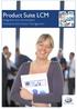 Product Suite LCM. Integrated and standardized Enterprise Information Management. The Quality Group