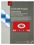 [CTUIR ERP PROJECT CONSULTING]