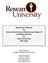 Request for Proposals For Access Control Systems Maintenance, Repair & Installation Services For. Rowan University RFP 15-88