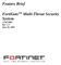 Feature Brief. FortiGate TM Multi-Threat Security System v3.00 MR5 Rev. 1.1 July 20, 2007