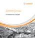 Sweett Group. Continental Europe