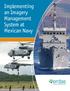 Implementing an Imagery Management System at Mexican Navy