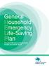 Complete this plan and keep it safe in case you need to use it Regional Community Resilience Group
