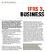 ifrs 3, business relevant to acca qualification paper F7