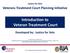 Introduction to Veteran Treatment Court