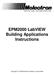 EPM2000 LabVIEW Building Applications Instructions