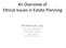 An Overview of Ethical Issues in Estate Planning