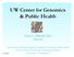 UW Center for Genomics & Public Health