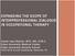 EXPANDING THE SCOPE OF INTERPROFESSIONAL DIALOGUE IN OCCUPATIONAL THERAPY