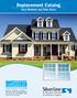 Replacement Catalog Vinyl Windows and Patio Doors