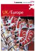 UK Europe. Global Fares Guide Effective November 2004