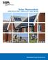 Solar Photovoltaic SPECIFICATION, CHECKLIST AND GUIDE. Renewable Energy Ready Home