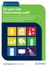 Do your own home energy audit