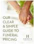 OUR CLEAR & SIMPLE GUIDE TO FUNERAL PRICING