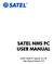SATEL NMS PC USER MANUAL. SATEL NMS PC Version 2.0.18 User Manual Version 2.5