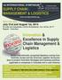Innovation & Excellence in Supply Chain Management & Logistics