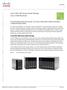 Cisco NSS 300 Series Smart Storage Cisco Small Business
