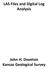 LAS Files and Digital Log Analysis. John H. Doveton Kansas Geological Survey