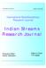 Indian Streams Research Journal