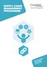 SUPPLY CHAIN MANAGEMENT PROGRAMME