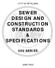 SEWER DESIGN AND CONSTRUCTION STANDARDS & SPECIFICATIONS