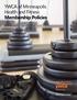 YWCA of Minneapolis Health and Fitness Membership Policies