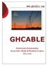 GHCABLE Danyang Ganghong Electric Wire & Power Cable Co.,Ltd