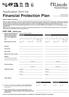 Application form for Financial Protection Plan