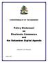 Policy Statement on Electronic Commerce and the Bahamian Digital Agenda