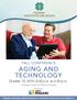 AGING AND TECHNOLOGY