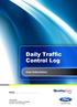 Daily Traffic Control Log