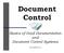 Document Control. Basics of Good Documentation and Document Control Systems. www.iso9000store.com