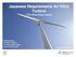Japanese Requirements for Wind Turbine TÜV Rheinland Japan