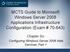 MCTS Guide to Microsoft Windows Server 2008 Applications Infrastructure Configuration (Exam # 70-643)