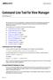 Command-Line Tool for View Manager View Manager 4.0
